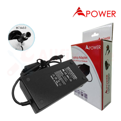 APower Laptop Adapter Replacement For HP 19V 7.1A (7.4x5.0) 135W Envy 17-2070 Pavilion DV7-6C90 DV8 TouchSmart 310-1020 AIO