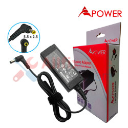 APower Laptop Adapter Replacement For Toshiba 19V 2.1A (5.5x2.5) 40W Toshiba Mini NB200 NB205 NB255 NB300 NB305 NB500