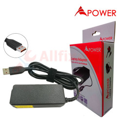 APower Laptop Adapter Replacement For Lenovo 20V 3.25A (Special USB) 65W Miix 700 Yoga 3 Pro