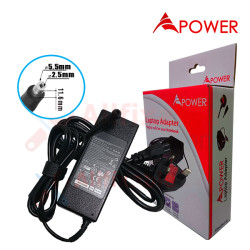 APower Laptop Adapter Replacement For MSI 19V 4.74A (5.5x2.5) 90W MSI CX610 A6000