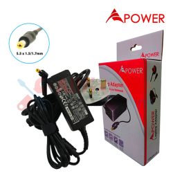 APower Adapter Replacement For Acer 19V 2.15A (5.5x1.5/1.7) Iconia Tab Tablet W500 LCD Monitor S221HQL S230HL