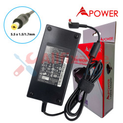 APower Adapter Replacement For Acer 19.5V 9.23A (5.5x1.5/1.7) Aspire V17 Nitro VN7-793G 180W