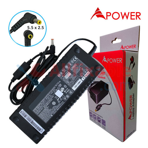 APower Laptop Adapter Replacement For 19V 7.1A (5.5x2.5) Toshiba Satellite A60 A65 A70 A75 P25 P30 P35