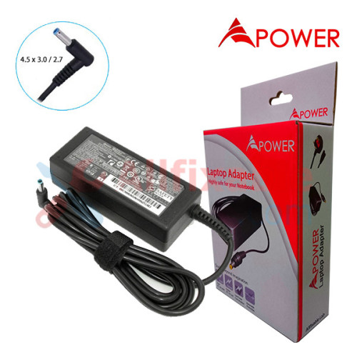 APower Laptop Adapter Replacement For HP 19.5V 3.33A (4.5x2.7/3.0) 65W 14-BS 14-BS034TX 14-BS116TX 14-BS537TU