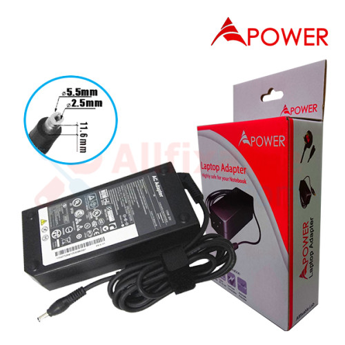 APower Laptop Adapter Replacement For Lenovo 20V 8A (5.5x2.5) 160W IdeaPad Y410P Y500 Y500N Y510P Y560