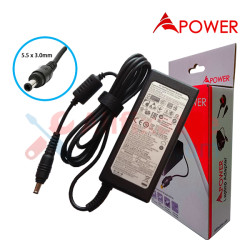 APower Laptop Adapter Replacement For Samsung 19V 3.16A (5.5x3.0) 60W NP270 NP300 NP305 NP350 N148 N150 R420 R440 RV408
