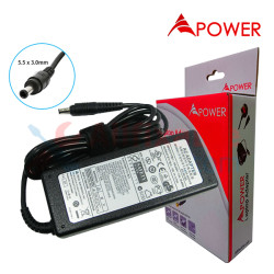 APower Laptop Adapter Replacement For Samsung 19V 4.74A (5.5x3.0) 90W NP350 NP365 NP550 P530 RC510 R620 R700 R720 R780
