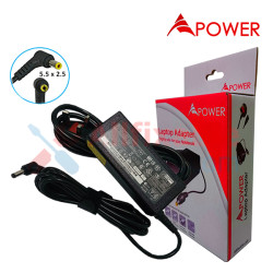 APower Laptop Adapter Replacement For Toshiba 19V 3.95A (5.5x2.5) 75W Satellite C600 L645 L745 M640 U400 Z830 Z930