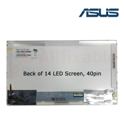 14"  LCD / LED Compatible For Asus A43S X42D X43 X44H X45 X451MA X452L