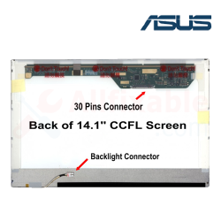 14.1" LCD (30pin) Compatible For Asus  X80  X81  X83
