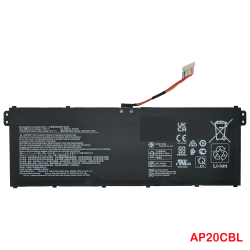 Acer Aspire AP20CBL Chromebook 511 C734-C2NR / 512 C852-C9VM / 514 CB514-1W Laptop Replacement Battery