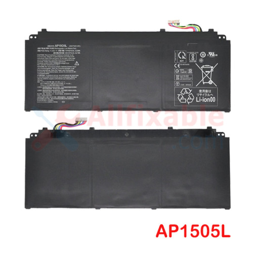 Acer Spin SP513-52 Swift SF114-32 SF514-51 Aspire S13 S5-371 AP15O5L AP1505L AP1503K AP1505L Laptop Replacement Battery