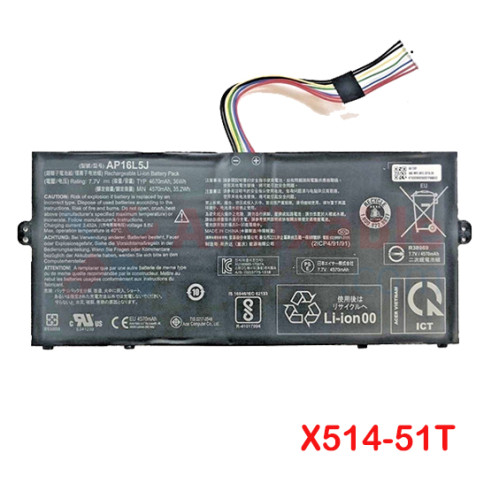 Acer Spin 1 SP111-32N Swift 5 SF514-52 SF514-52T SF514-53T AP16L5J Laptop Replacement Battery