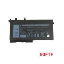 Dell Latitude 5280 5290 5480 5490 5491 5495 5580 93FTF DJWGP D4CMT 51Wh Laptop Replacement Battery