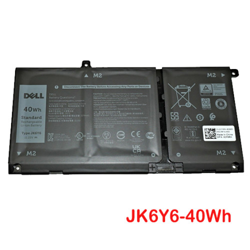 Dell Latitude 3410 3510  Inspiron 14 5401 5402  5408  5409 15 5502  5509  JK6Y6 H5CKD P126G P129G  40Wh  Laptop Replacement Battery