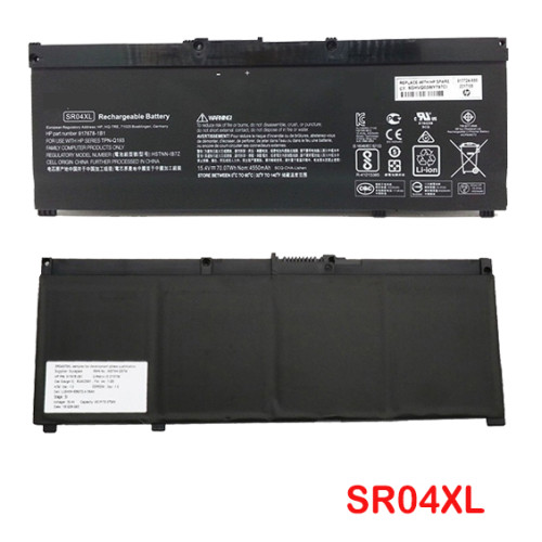 HP Omen 15-DC Series 15-DC0002NG 15-DC0084TX 15-DC1092TX 15-DC0126TX 15-DC1093TX SR04XL SR03XL Laptop Replacement Battery