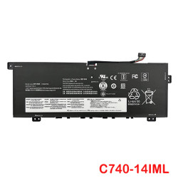 Lenovo Yoga C740-14IML L18M4PE0 L18L4PE0 SB10W67368 L18C4PE0 Laptop Replacement Battery