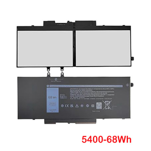 Dell Latitude 5400 Precision 3540 Inspiron 7590 2 IN 1 68Wh  Laptop Replacement Battery