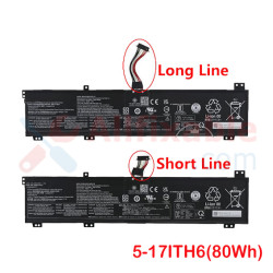 Lenovo Legion 5 17ACH6H 17ITH6H 5 Pro-16ACH6 16ITH6 L20M4PC2 L20C4PC2 80Wh Laptop Replacement Battery