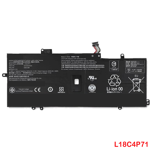 Lenovo ThinkPad L18C4P71 L18L4P71 02DL004 X1 CARBON GEN 8-20U90000RI / GEN 5-20UB002SAT / GEN 5-20UB005ASP Laptop Replacement Battery