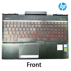 Laptop Cover (C) + Keyboard Replacement For HP Omen 15-DC Series Casing Case