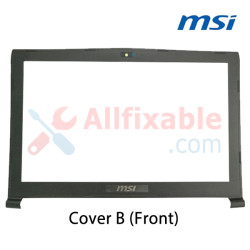 Laptop Cover (B) Replacement For MSI GE62 2QE, GE62 2QF, GE62 Apache Pro, MS-16J1 Casing Case