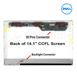14.1" LCD (30pin) Compatible  For Dell Latitude E5400  E6400