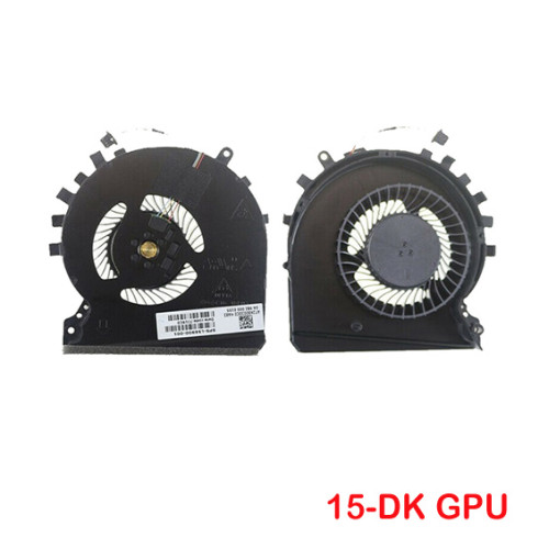 HP 15-DK Series 15-DK000 15-DK0020TX 15-DK0052TX 15-DK0243TX L56900-001 GPU Laptop Replacement Fan