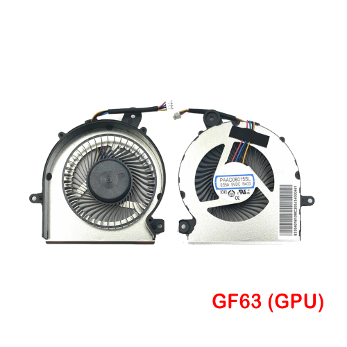 MSI GF63 GF65 GF66 GL66 GF76 MS-16R1 MS-16R2 MS-16R3 MS-16R4 PAAD06015SL-N433 PABD08008SL GPU Laptop Replacement Fan