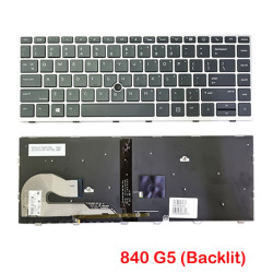 HP Elitebook 745 G5 840 G5 846 G5 Backlit L14378-001 L11307-001 Laptop Replacement Keyboard