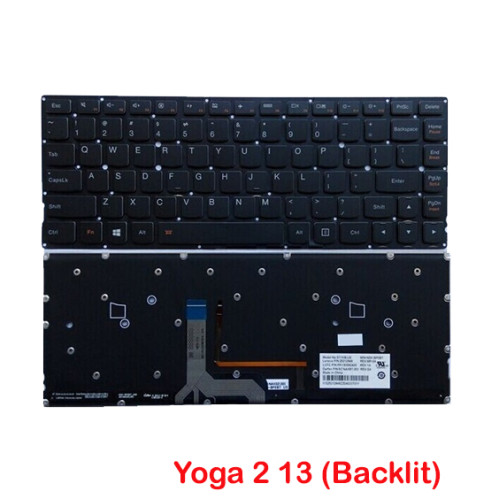 Lenovo IdeaPad 2 Pro Yoga 2 13 13-IFI 13-ITH Pro 13 9Z.NAXBT.001 NSK-BP0BT Laptop Replacement Keyboard