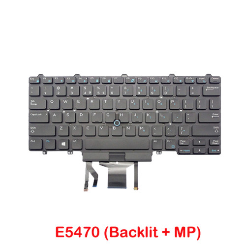Dell Latitude E5450 E5470 E5480 E7450 E7470 E7480 NSK-L0BC 01 PK1313D4A00 Backlit Laptop Replacement Keyboard