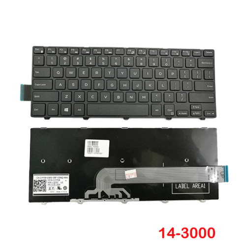 Dell Inspiron 14-3000 14-3441 14-3442 14-3443 Latitude E3450 E3480 3480 14-3450 Vostro 14 3000 14 3458 14 3439 P64G P65G P68G Laptop Replacement Keyboard