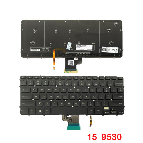 Dell XPS 15 9530 P31F Precision M3800 3HC5J WHYH8 Laptop Replacement Keyboard