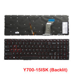 Lenovo Ideapad Y700-15ACZ Y700-15ISK Y700-17ISK V149420EK1 SN20H54489 Backlit Laptop Replacement Keyboard
