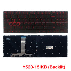 Lenovo Legion Y520 Y520-15IKB Y530-15ICH Y720-15IKB R720-15IKB SN20M27556 V160420FS1-US Backlit Laptop Replacement Keyboard