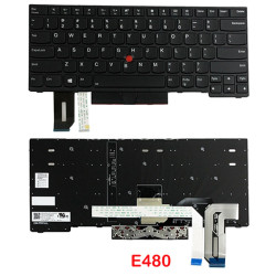 Lenovo ThinkPad E480 E485 L480 T490 01YP280 01YP520 Laptop Replacement Keyboard