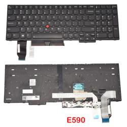 Lenovo Thinkpad E580 L580 E590 T590 01YN779 01YP680 01YP640 PK131671D38 Laptop Replacement Keyboard