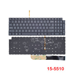 Dell Inspiron 15-3510 15-3511 15-5510 15-5515 16-7610 Latitude 3520 Vostro 5510 5515 7510 NSK-DEHABW A02 Backlit Laptop Replacement Keyboard