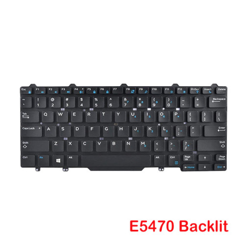 Dell Latitude E5450 E5470 E5480 E7450 E7470 E7480  94F68 Backlit Laptop Replacement Keyboard