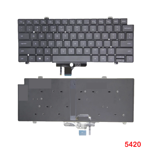 Dell Latitude 3440 5420 5430 5431 7410 7420 7520 7530 0MV4X8 0CW3R5 CW3R5 MV4X8 Backlit Laptop Replacement Keyboard