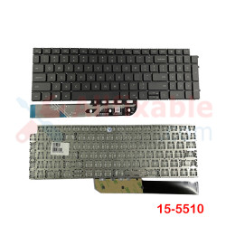 Dell Inspiron 15-3510 15-3511 15-5510 15-5515 16-7610 Latitude 3520 Vostro 5510 5515 7510 NSK-DEHABW A02 Laptop Replacement Keyboard