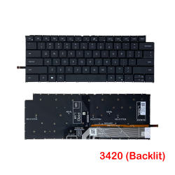 Dell Latitude 14 3420 3430 Inspiron13 5310 5410 5415 5418 04PX9K Backlit Laptop Replacement Keyboard