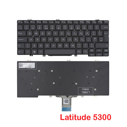 Dell Latitude 5300 7300 5310 E5300 E7300 Laptop Replacement Keyboard