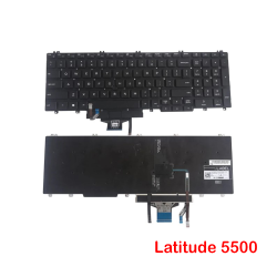 Dell Latitude 5500 5501 5510 5511 Precision 3540 3541 MMH7V P80F Backlit Laptop Replacement Keyboard