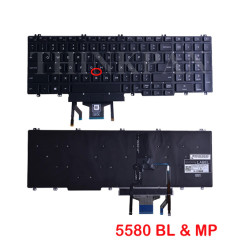 Dell Latitude 5580 5590 5591 P60F  383D7  Backlit  Mouse Pointer Laptop Replacement Keyboard