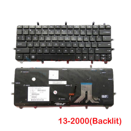 HP Spectre XT 13-2000 13-2300 Envy Spectre XT 13T-2000 Pro 13-2000 Backlit Laptop Replacement Keyboard