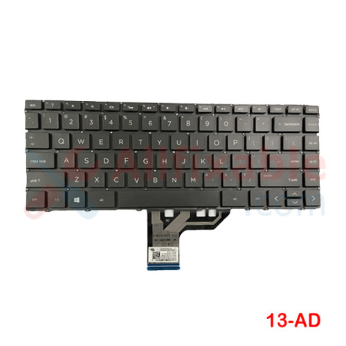 HP Envy 13-AD 13-AD100 13T-AD100 13-AH000 13-AC Black SN6161BL Laptop Replacement Keyboard