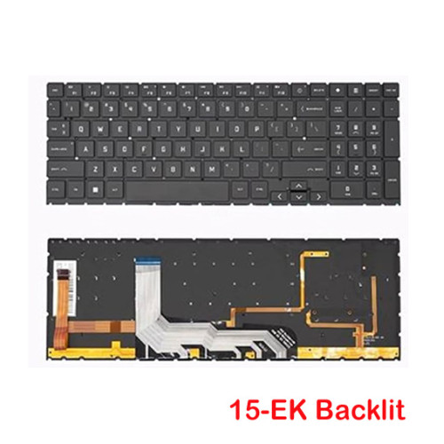 HP Omen 15-EK 15-EN 16-B  TPN-Q236  Series  Backlit Laptop Replacement Keyboard