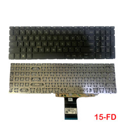 HP 15-FC  15-FC0000  15T-FC  15-FD  15-FD0000  Series Laptop Replacement Keyboard